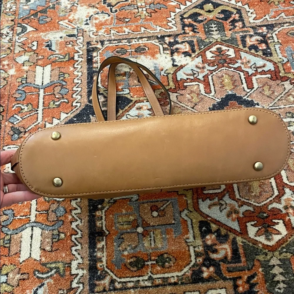Patricia Nash Danville Leather Tote Brown